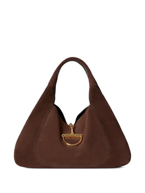 Gucci Softbit suede shoulder bag