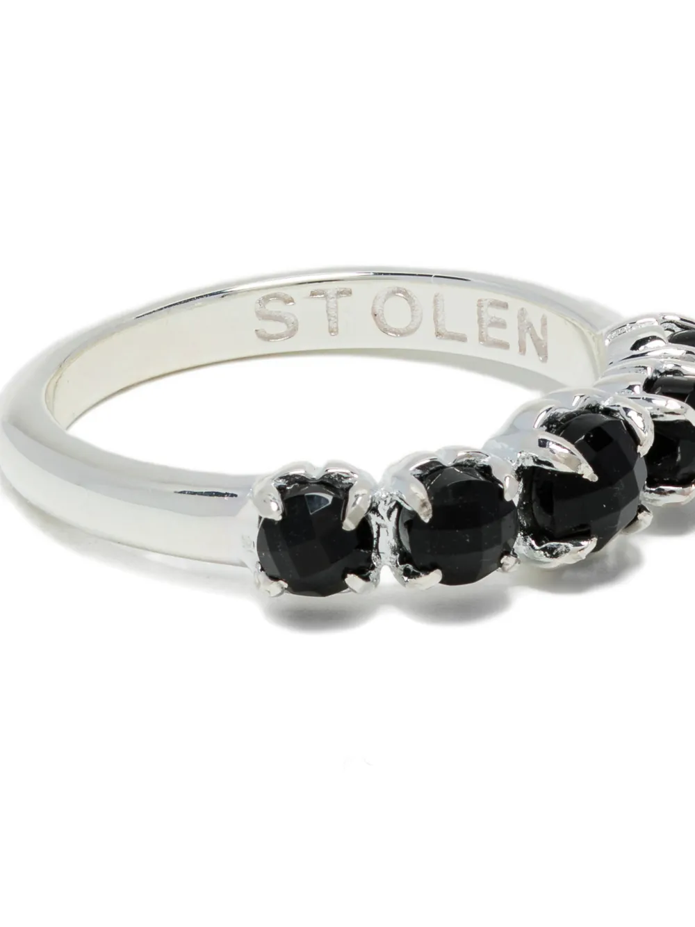 Stolen Girlfriends Club Halo Cluster Ring In Silver