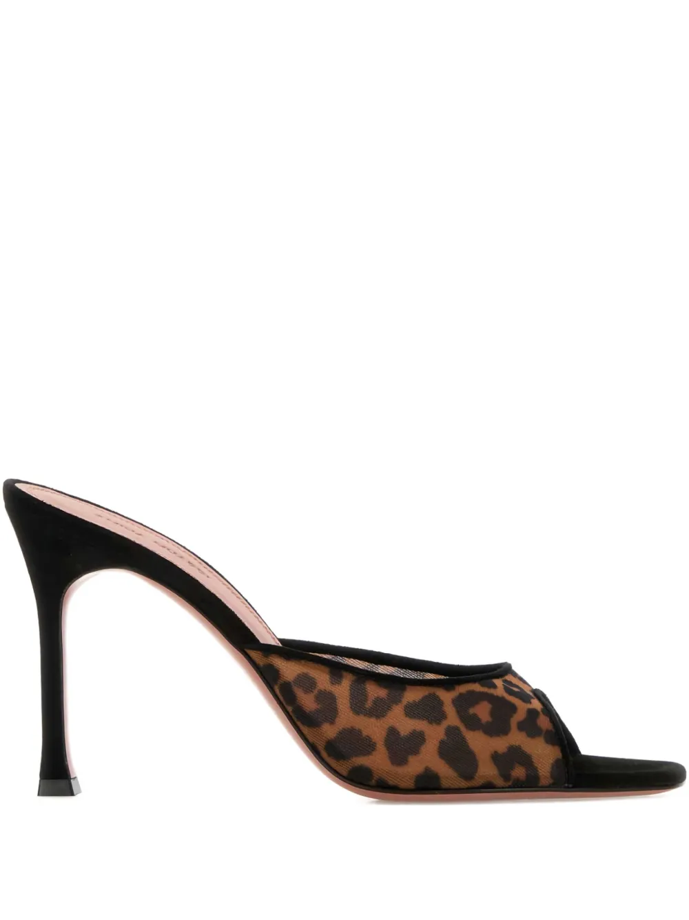 Amina Muaddi 95 mm Alexa sandalen Bruin