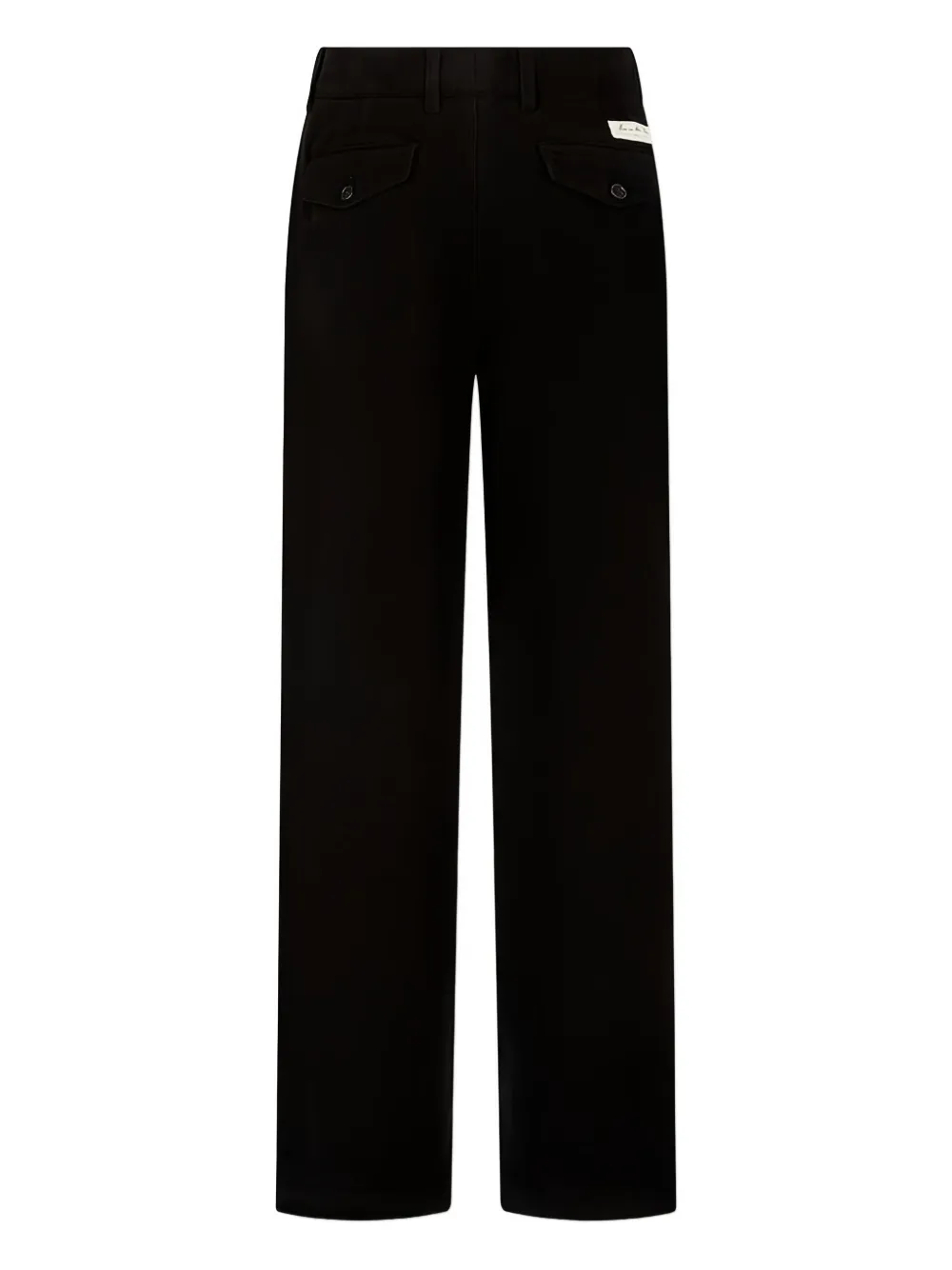 Man On The Boon. logo-patch trousers | Regular-Fit & Straight Leg Pants | Image 2