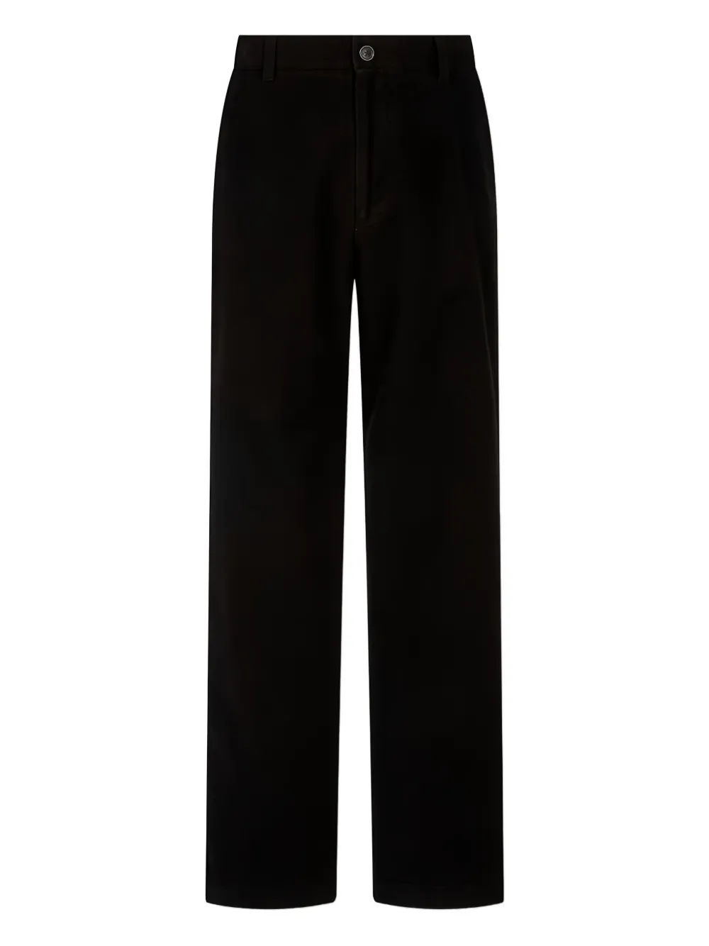 Man On The Boon. logo-patch trousers | Black | Image 1