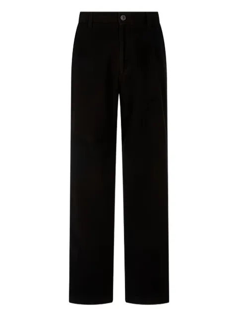 Man On The Boon. logo-patch trousers
