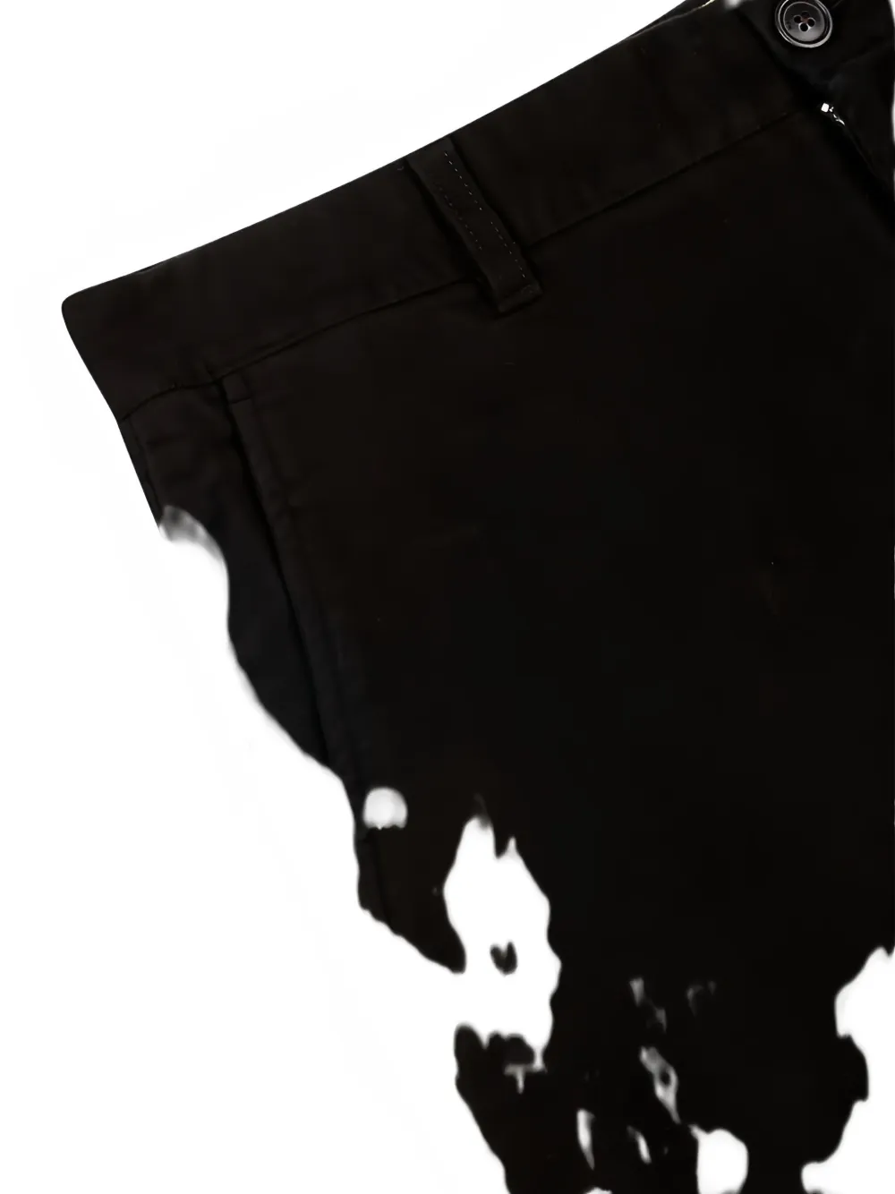 Man On The Boon. Logo-patch Trousers In Black