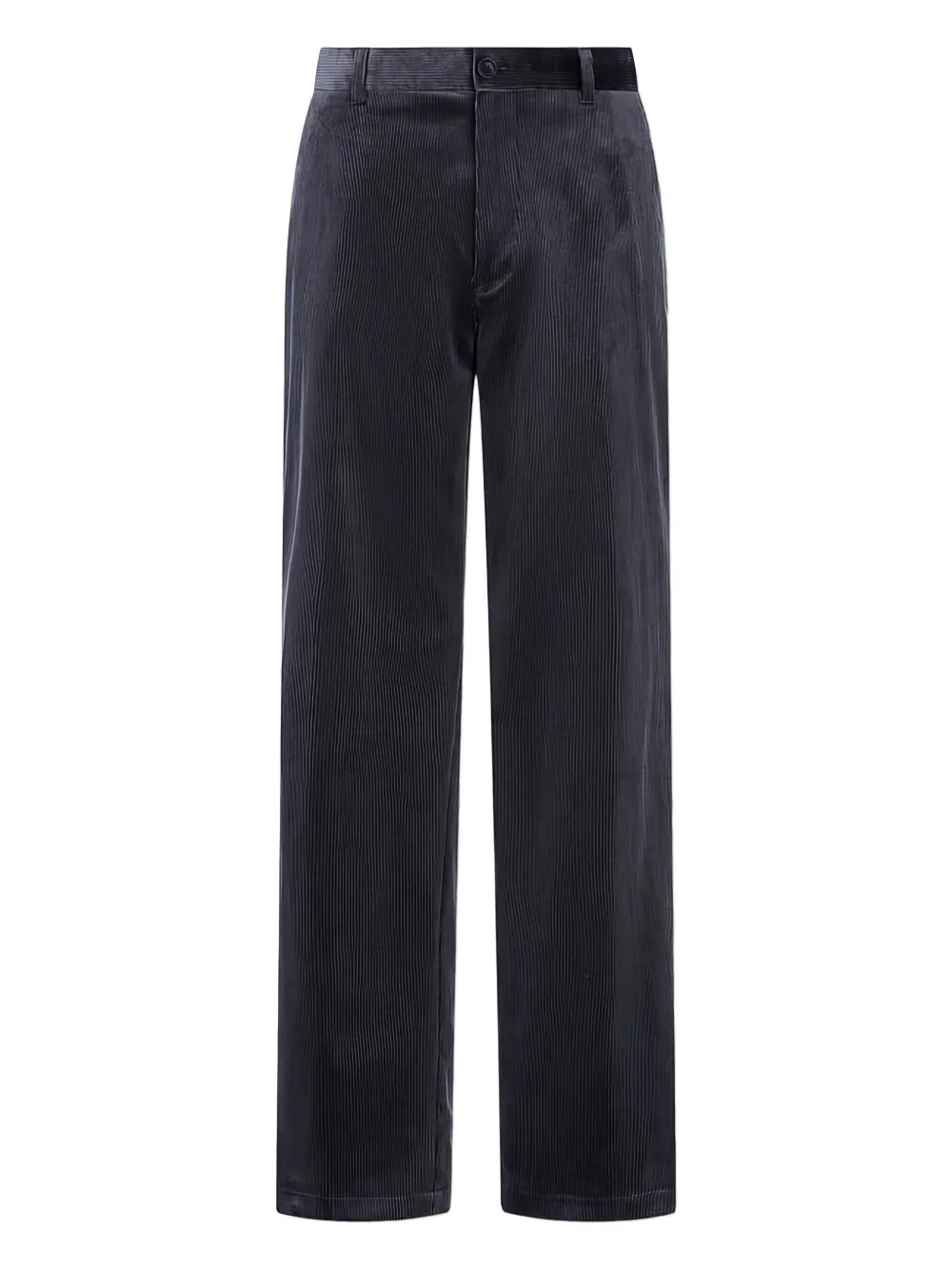 Man On The Boon. corduroy button trousers | Grey | Image 1