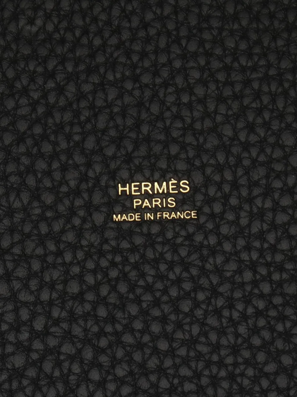 Pre-owned Hermes 2025 Clemence Picotin Lock 22 Handbag In Black