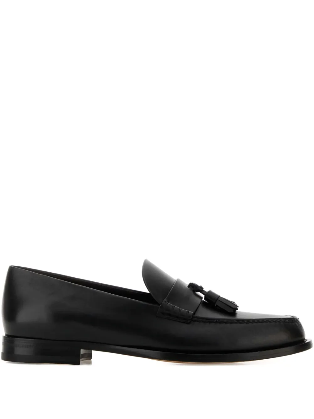 The Row Novus tassel leather loafers | Black | Image 1