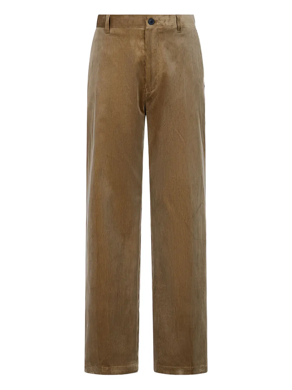 Man On The Boon. corduroy button trousers | Brown | Image 1