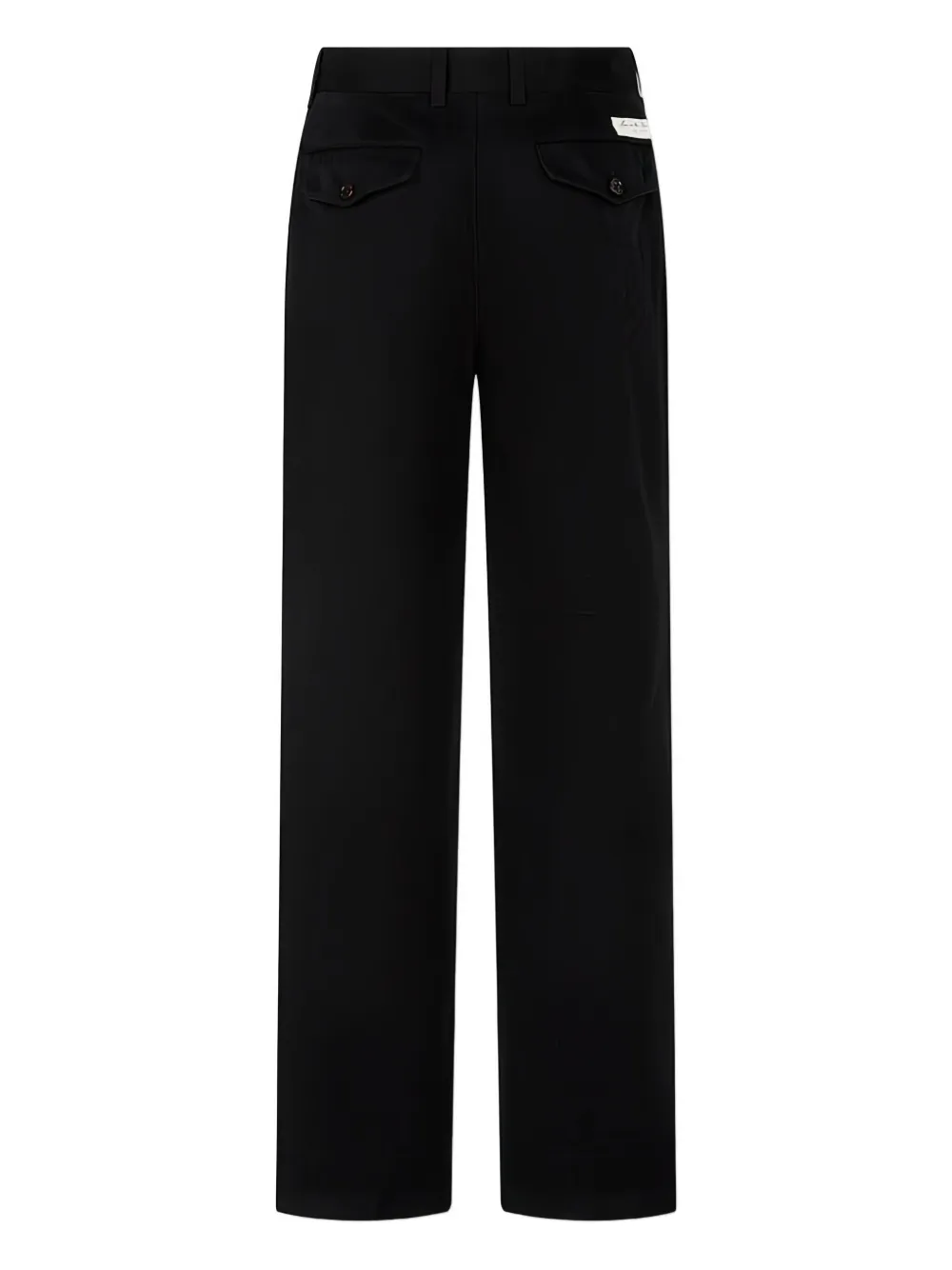 Man On The Boon. cotton chino trousers - Zwart