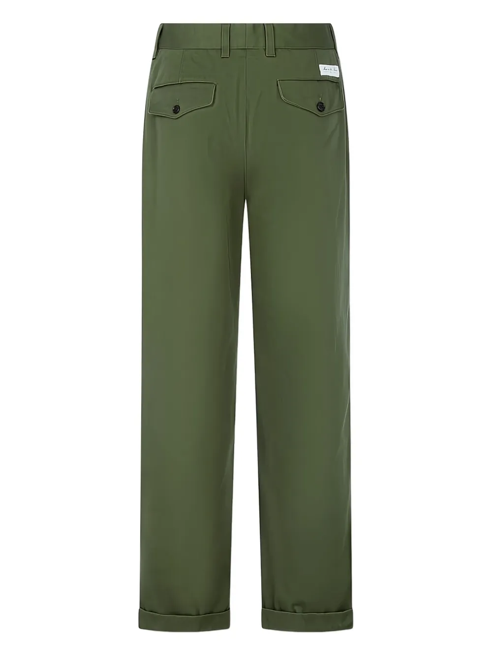 Man On The Boon. pleated button trousers | Chinos | Image 2