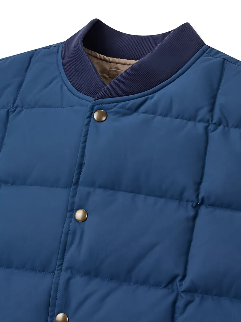 Man On The Boon. Bodywarmer met zak Blauw