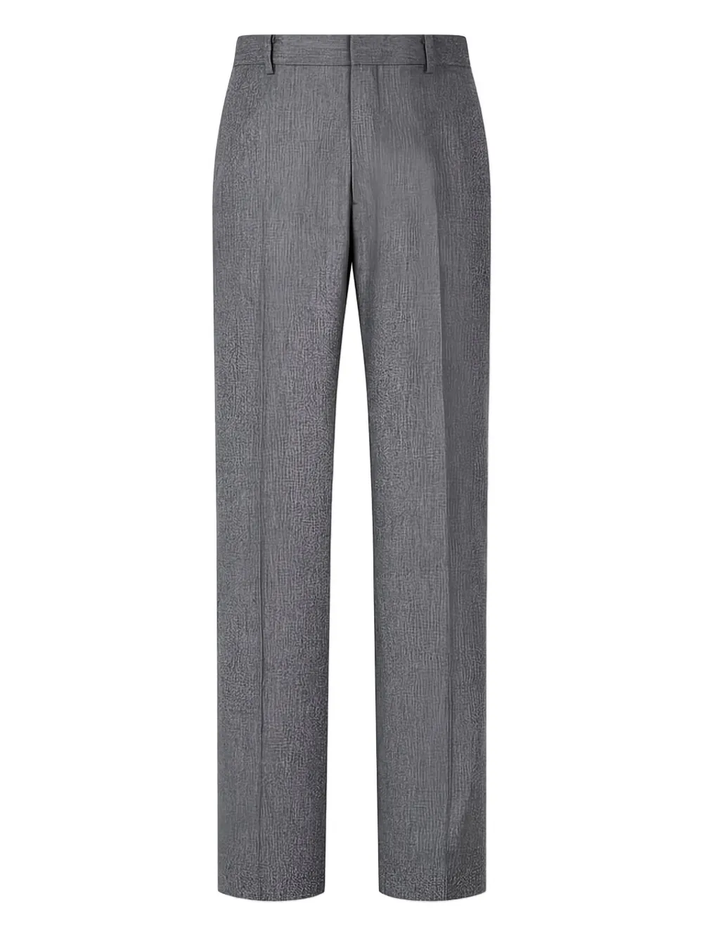 Man On The Boon. flannel suit trousers - グレー Man On The Boon. flannel suit trousers - グレー