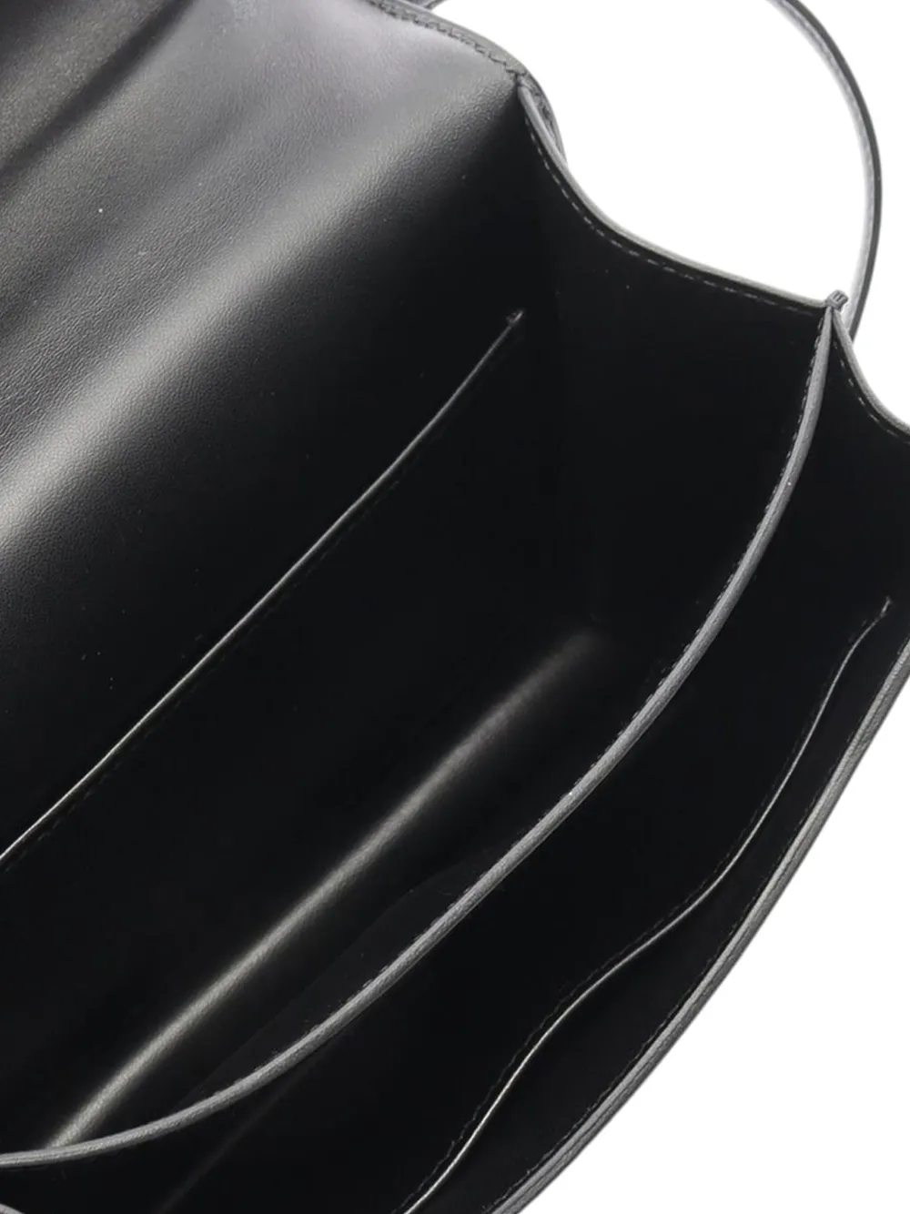 Pre-owned Hermes 2020 Box Calf Mini Constance Iii 18 Shoulder Bag In Black