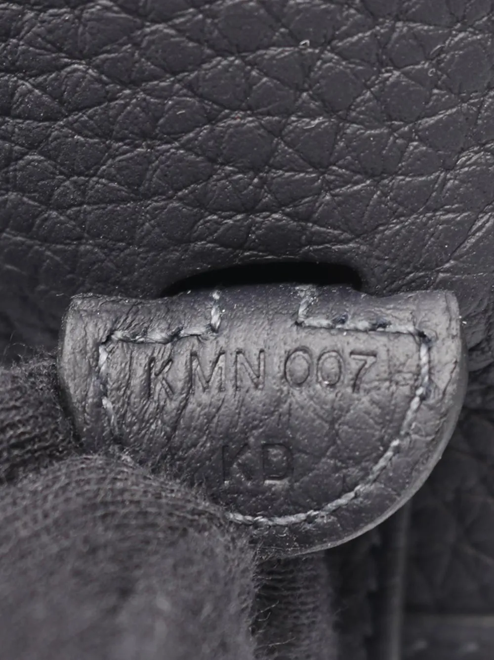 HERMES Pre-owned 2025 Taurillon Clemence Evelyne Tpm Crossbody Bag In Black