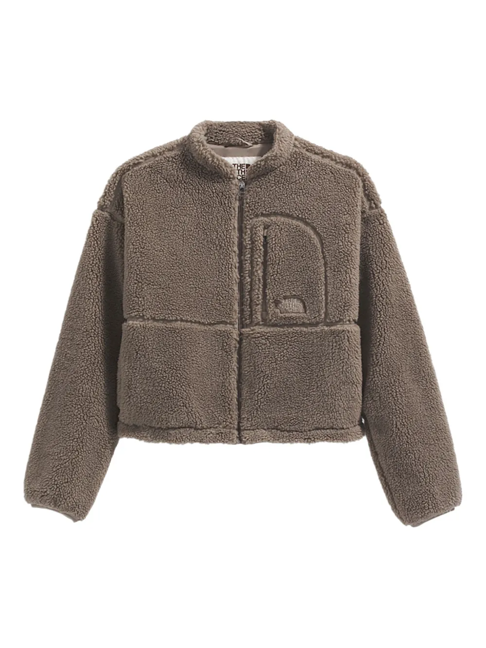 The North Face zip fleece jacket - ブラウン