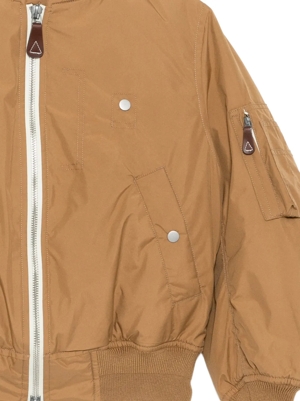  Phenix Padded Bomer Jacket - Brown 
