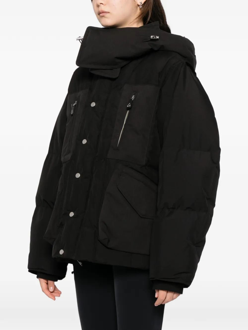 BUTTON-UP PADDED JACKET