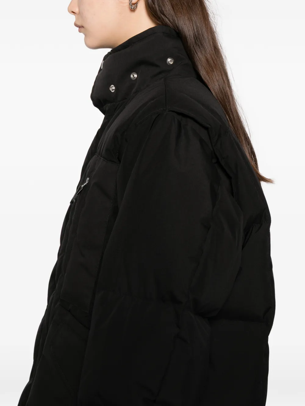 Button-Up Padded Jacket