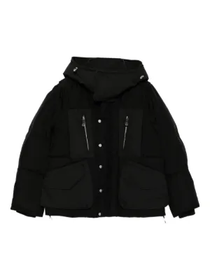 DRIES VAN NOTEN ruffled-neck zip-up Jacket | Black | FARFETCH