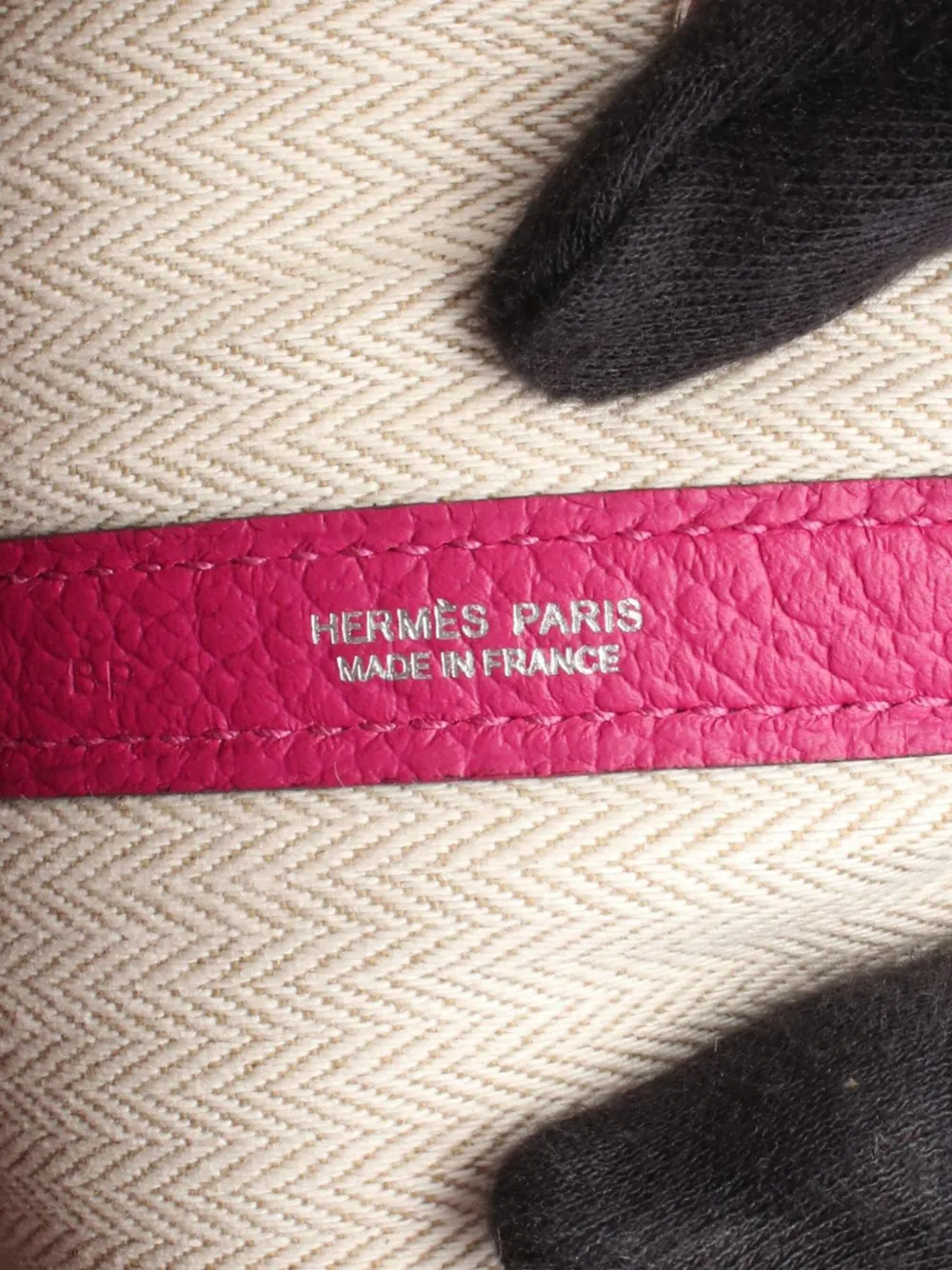 Pre-owned Hermes 2017 Country Garden Party Tpm Tote Bag In Pink