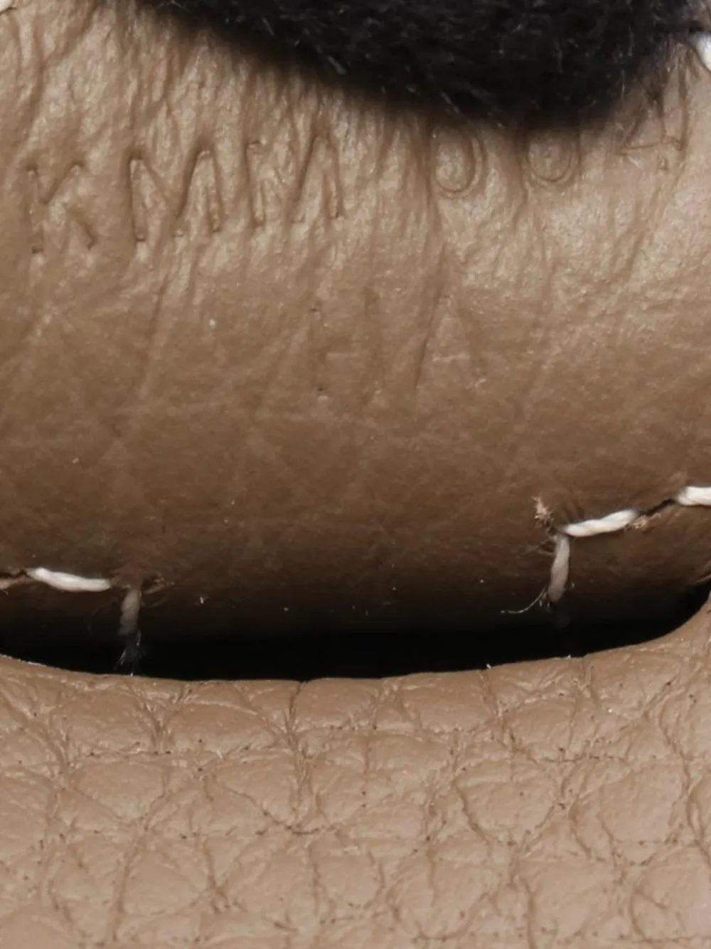 Pre-owned Hermes 2025 Clemence Evelyne Iii Pm Crossbody Bag In Black