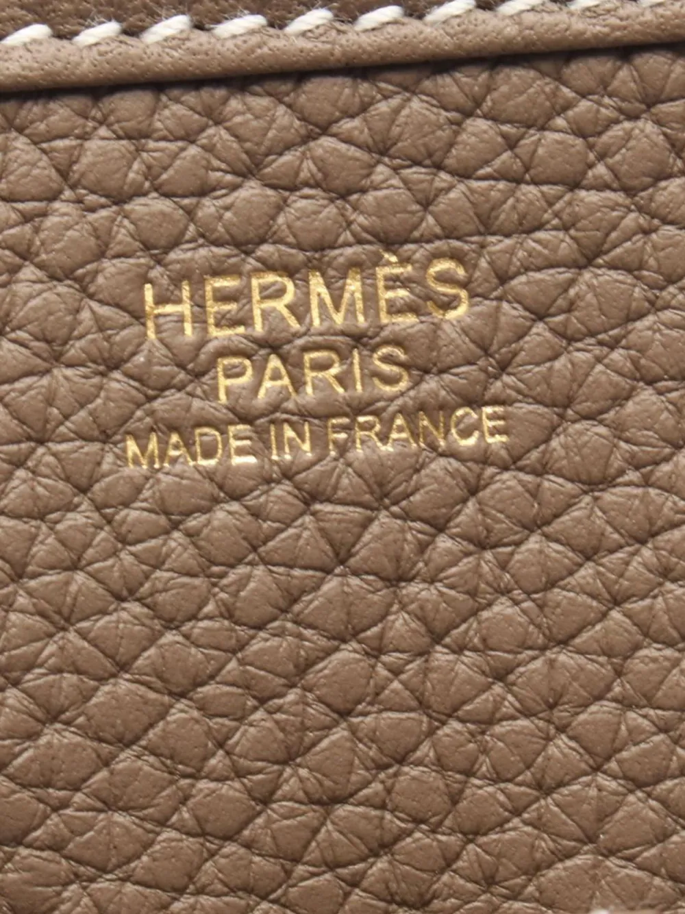 Pre-owned Hermes 2025 Clemence Evelyne Iii Pm Crossbody Bag In Black