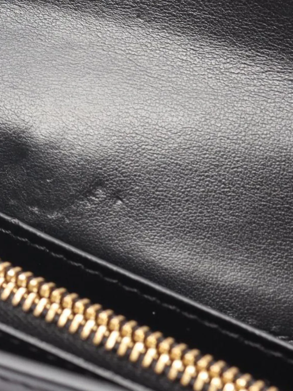 BURBERRY Pre-owned 2018-2025 Grained Calfskin Monogram Motif Wallet Long Wallets In Black