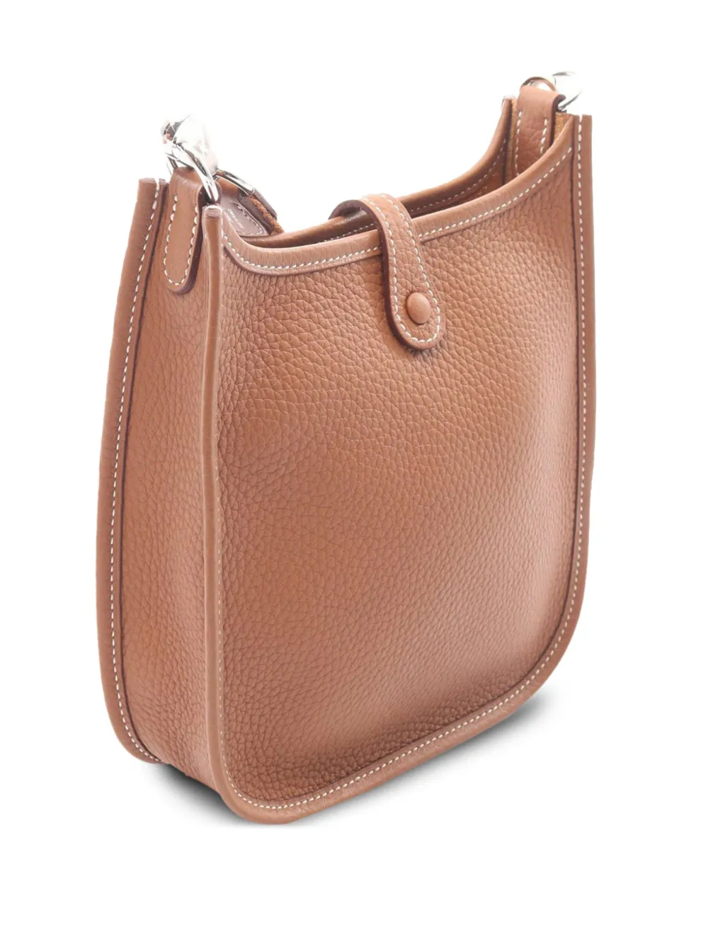 Pre-owned Hermes 2024 Clemence Evelyne Amazone 16 Shoulder Bag In Black