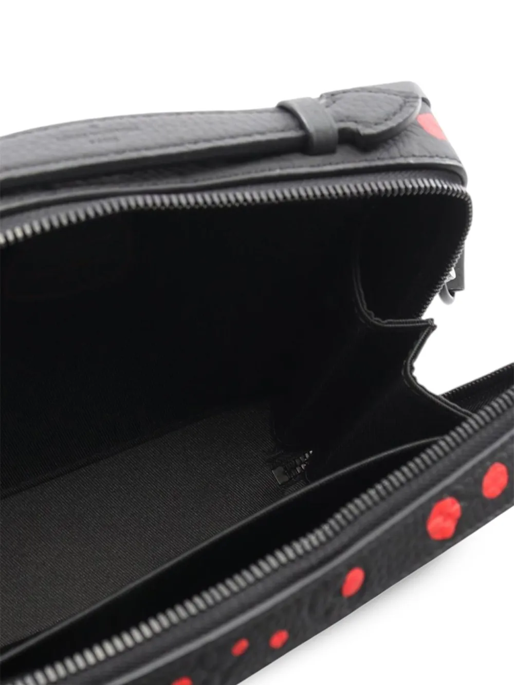 Pre-owned Louis Vuitton 2021-2025 Yayoi Kusama Monogram Taurillon Handle Soft Trunk Satchel In Black