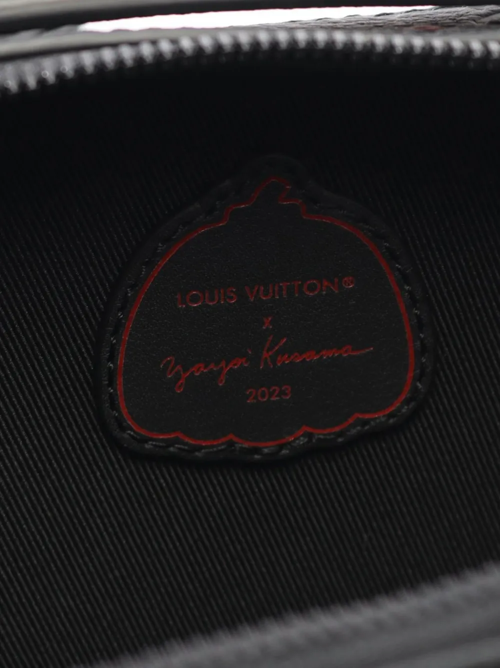 Pre-owned Louis Vuitton 2021-2025 Yayoi Kusama Monogram Taurillon Handle Soft Trunk Satchel In Black