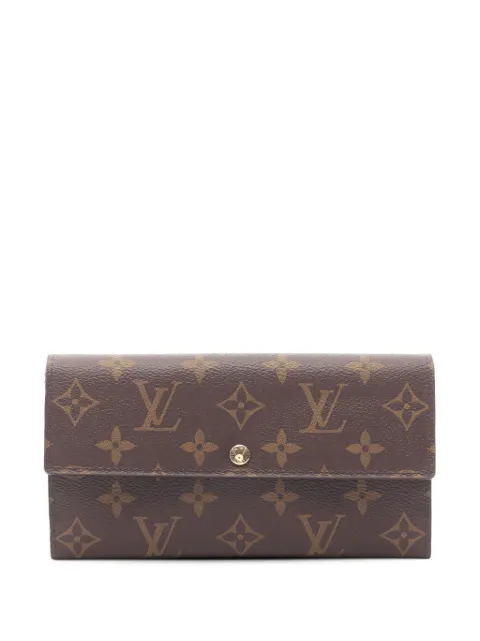 Louis Vuitton Pre-Owned 2013 모노그램 사라 월렛 장지갑