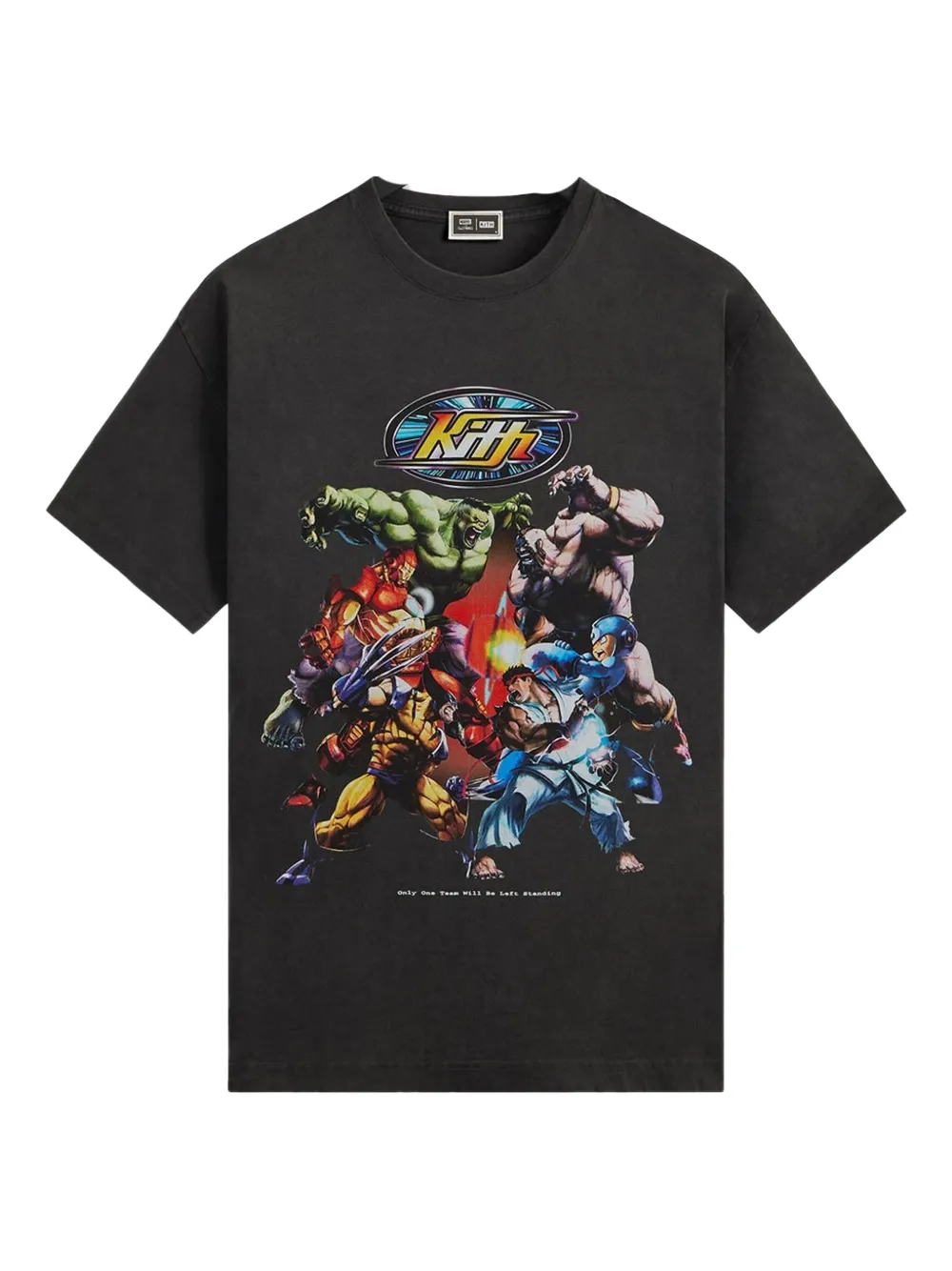 KITH  x Marvel vs. Capcom Final Fight graphic T-shirt | Black | Image 1