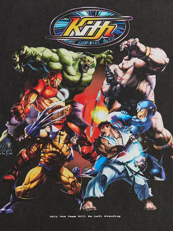 KITH x Marvel vs. Capcom Final Fight Graphic T-shirt | Black