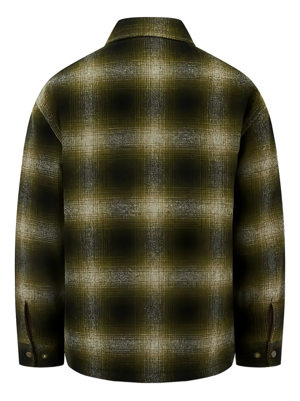 Man On The Boon. checked padded overshirt | Shirt Jackets | Image 2