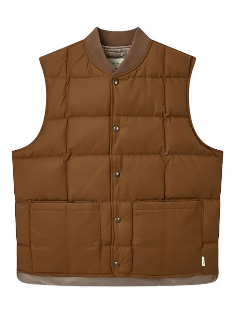 Man On The Boon. pocket quilted vest