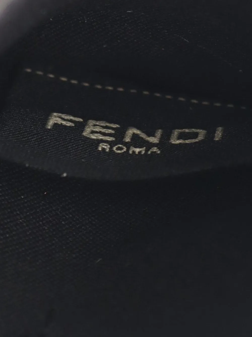 Pre-owned Fendi 2010-2025 Coated Canvas Zucca Case Holder Card Holder In Brown