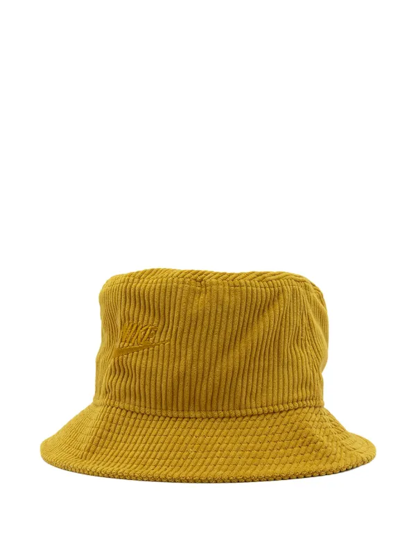 Nike Apex Corduroy Bucket Hat | Yellow | FARFETCH CA