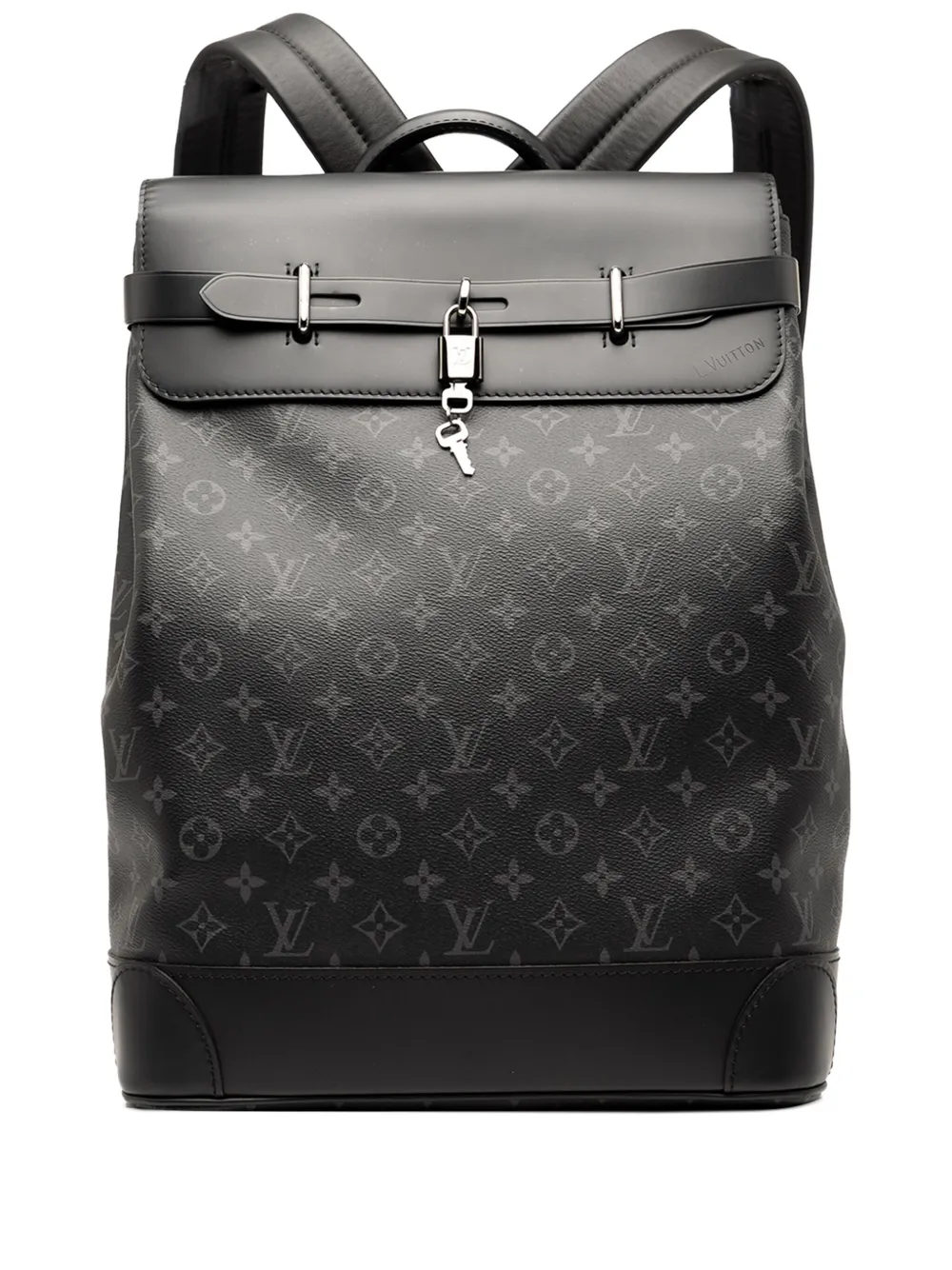 Louis Vuitton Pre-Owned 2019-2025 Monogram Eclipse Steamer backpack | Black | Image 1