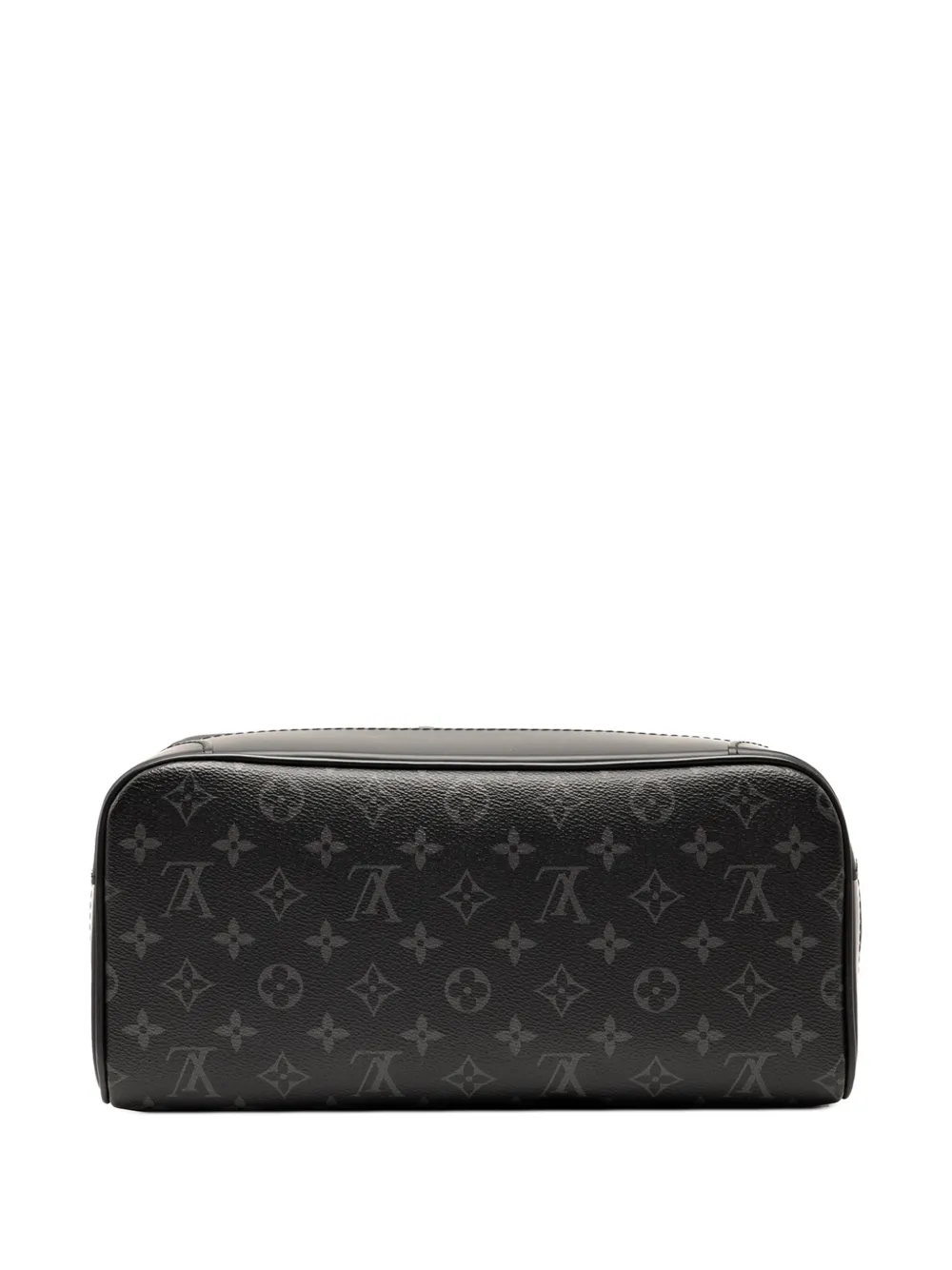 LOUIS VUITTON Pre-owned 2019-2025 Monogram Eclipse Steamer Backpack In Black