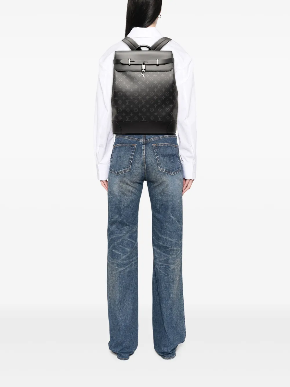 Louis Vuitton Pre-Owned 2019-2025 Monogram Eclipse Steamer backpack | Pre-Owned | Image 2