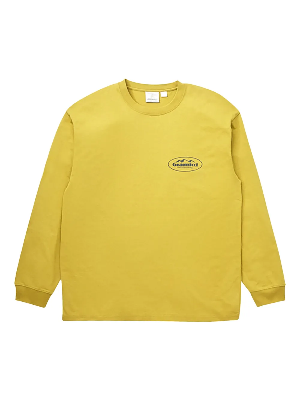 Gramicci Mountaineering long-sleeve T-shirt | Yellow | Image 1