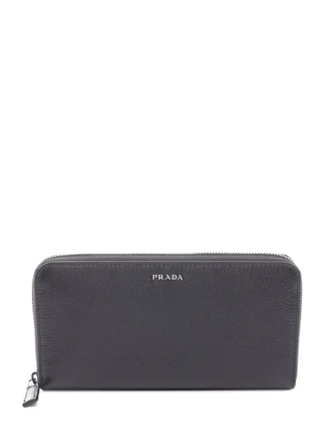 Prada Pre-Owned cartera Micro Grain Vitello Wallet 2010-2025