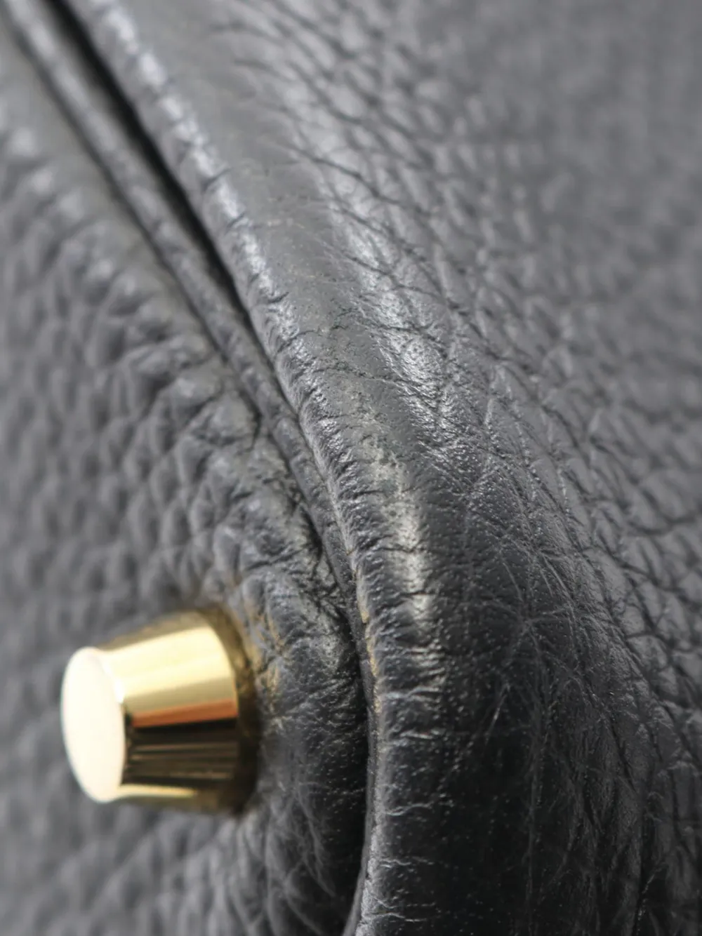 HERMES Pre-owned 2021 Taurillon Clemence Picotin Lock Pm Handbag In Black