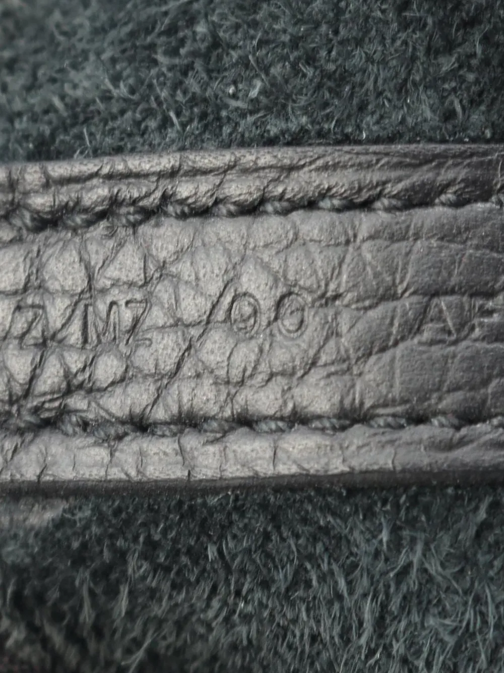 HERMES Pre-owned 2021 Taurillon Clemence Picotin Lock Pm Handbag In Black