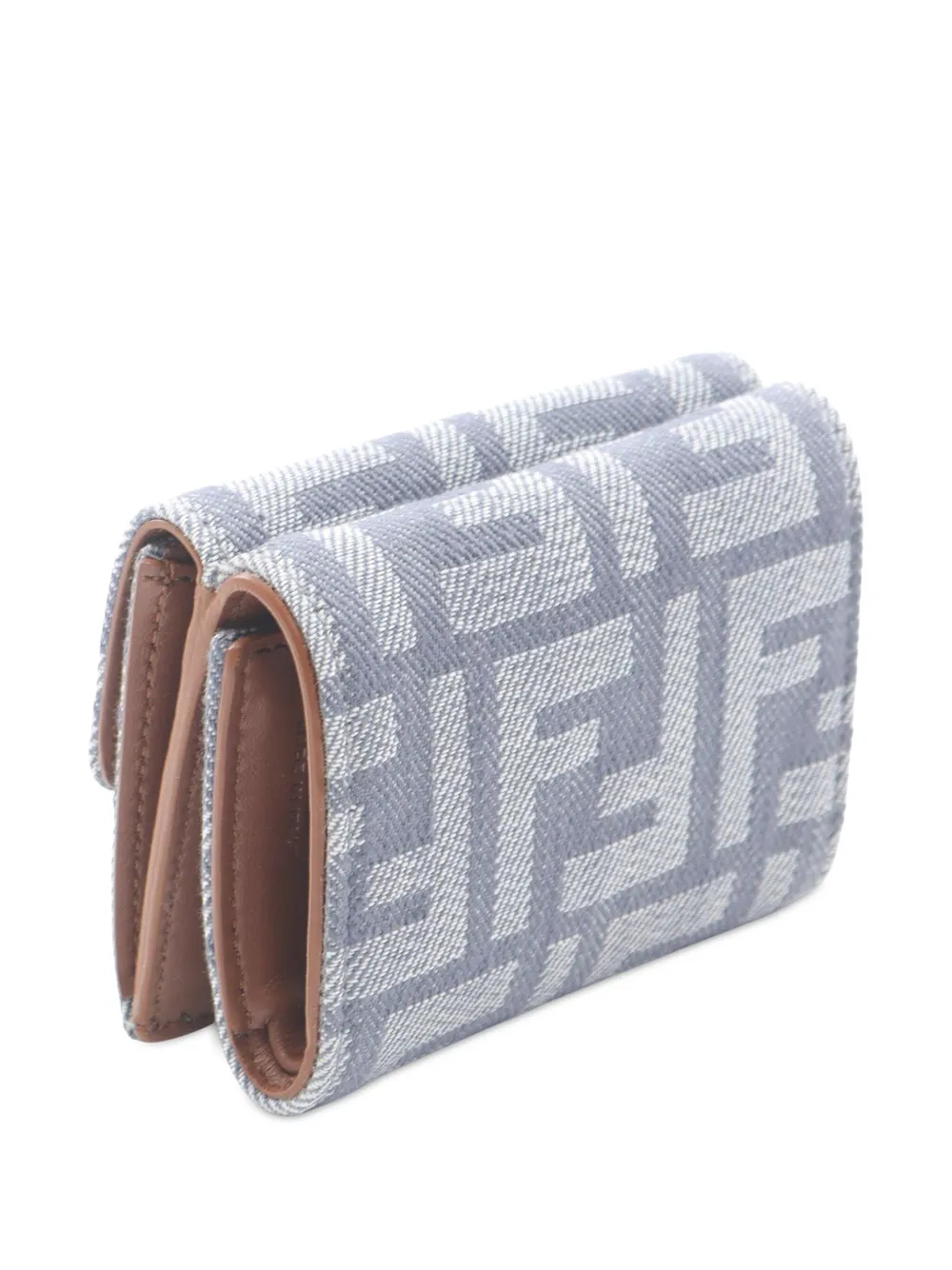 Fendi Pre-Owned 2010-2025 Zucca Canvas Trifold Wallet small wallets | Image 2