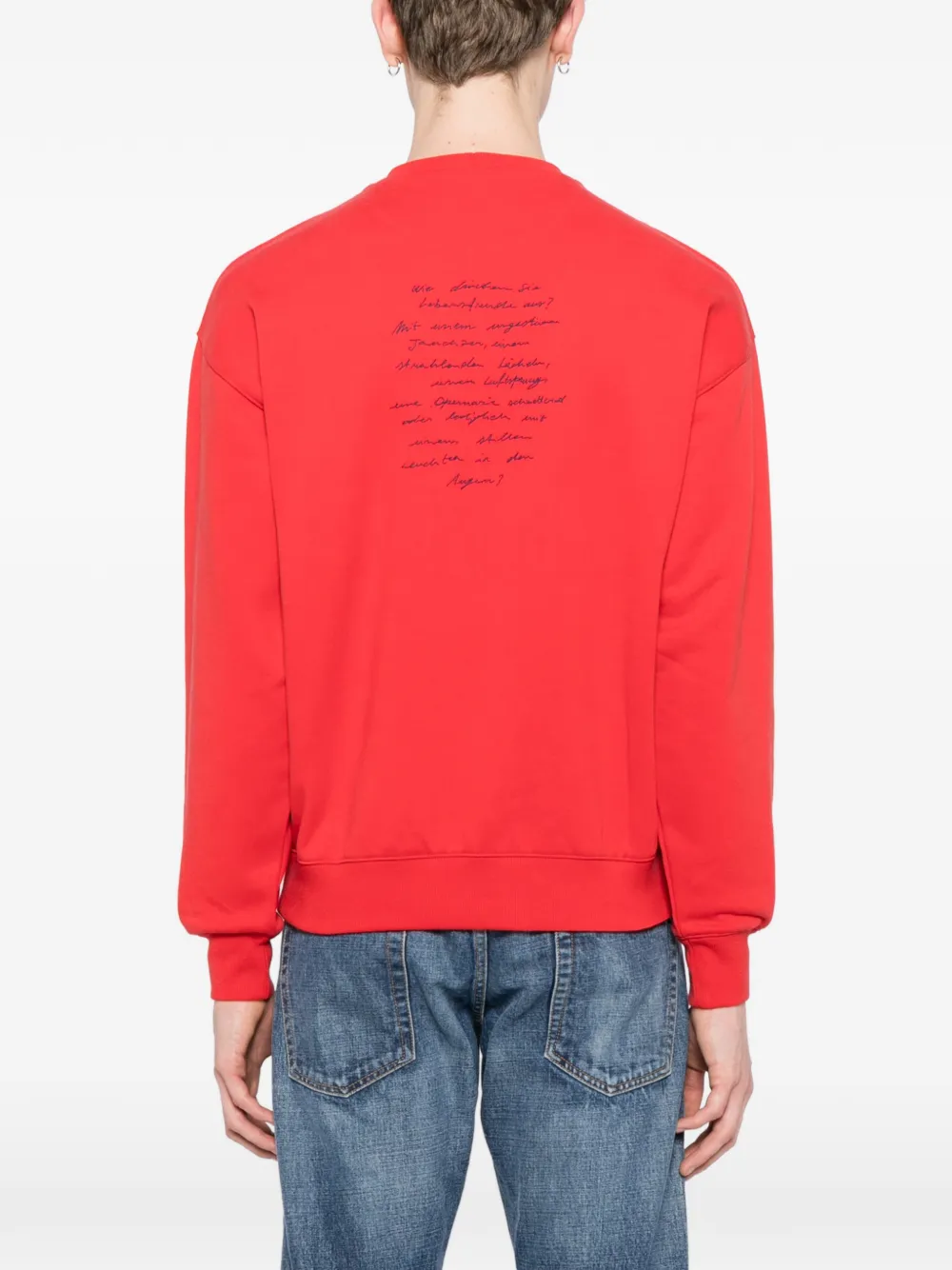 Bally Sweater met grafische print Rood