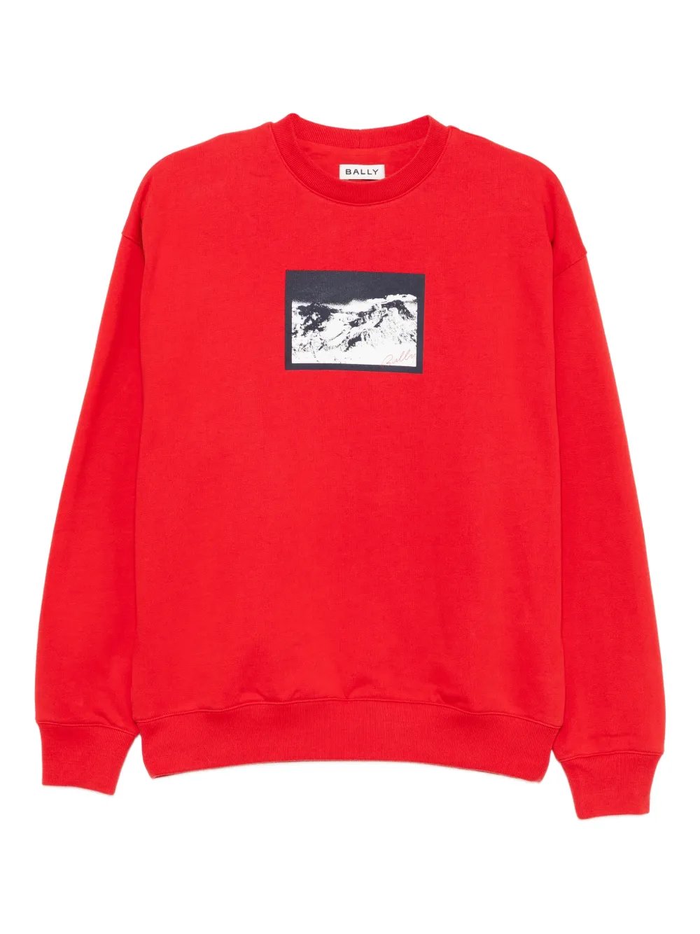 Bally graphiced sweatshirt | rojo | Image 1