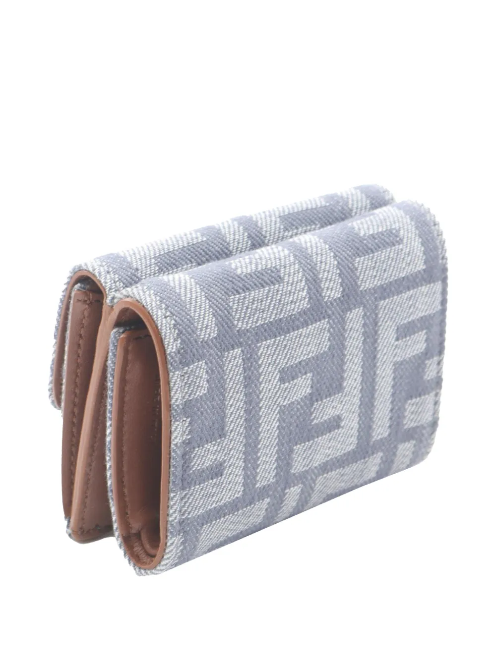 Fendi Pre-Owned 2010-2025 Zucca Canvas Trifold Wallet small wallets | Image 2