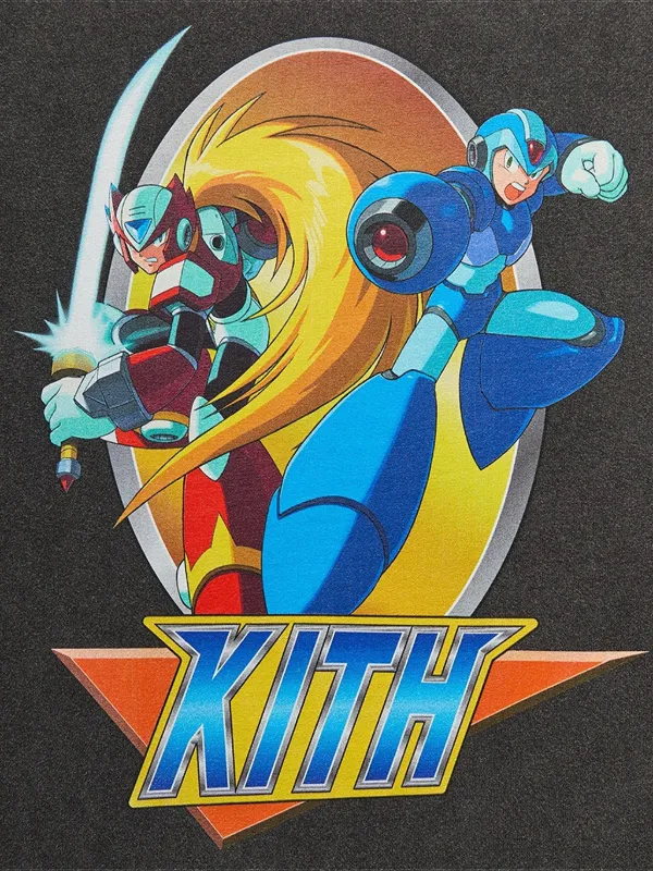 KITH x Capcom Mega Man Graphic T-shirt | Black | FARFETCH