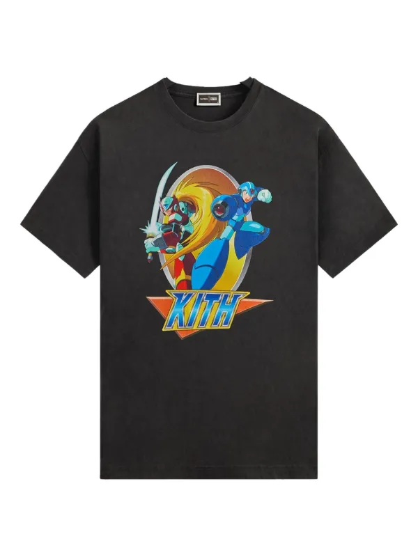 KITH x Capcom Mega Man グラフィック Tシャツ | ブラック | FARFETCH JP