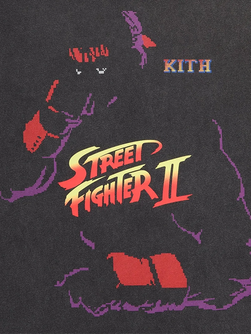 KITH Capcom RYU Needle Point crew-neck T-shirt | T-Shirts | Image 2